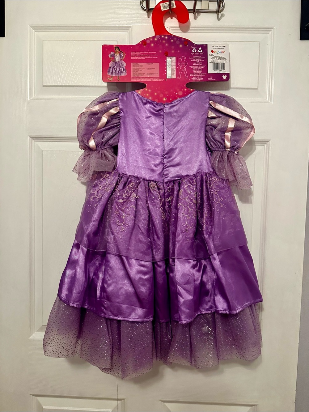 Disney Princess Rapunzel Girl’s Costume - Size XS (3-4T) - Picture 2 of 11